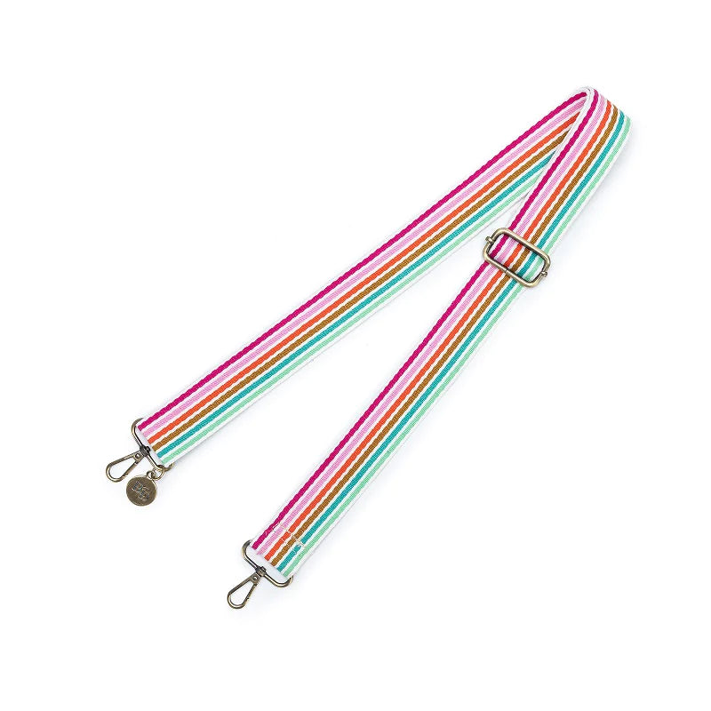 Bag Strap - Rainbow black caviar