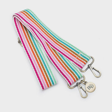 Bag Strap - Rainbow black caviar