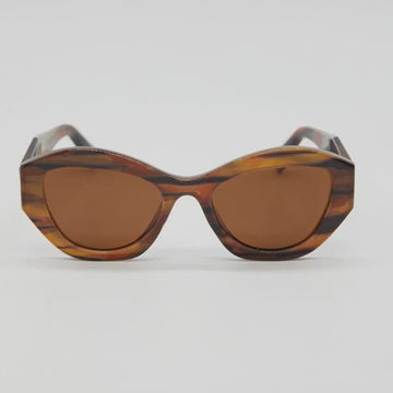S+G Sunglasses - Thea Zebra Brown