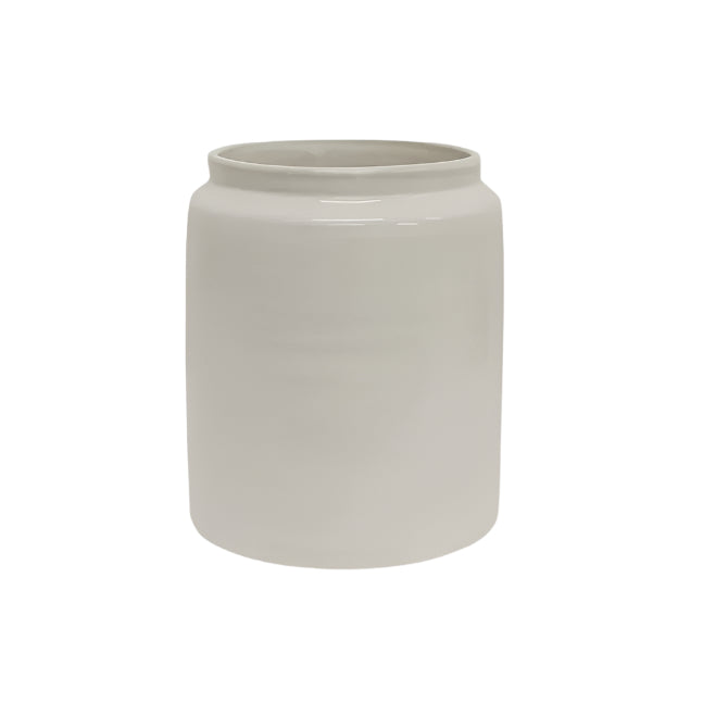 Franco Rustic White Utensil Holder - Large by French Country
