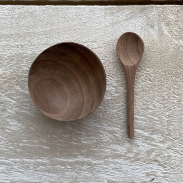 Walnut Wood Salt Spoon