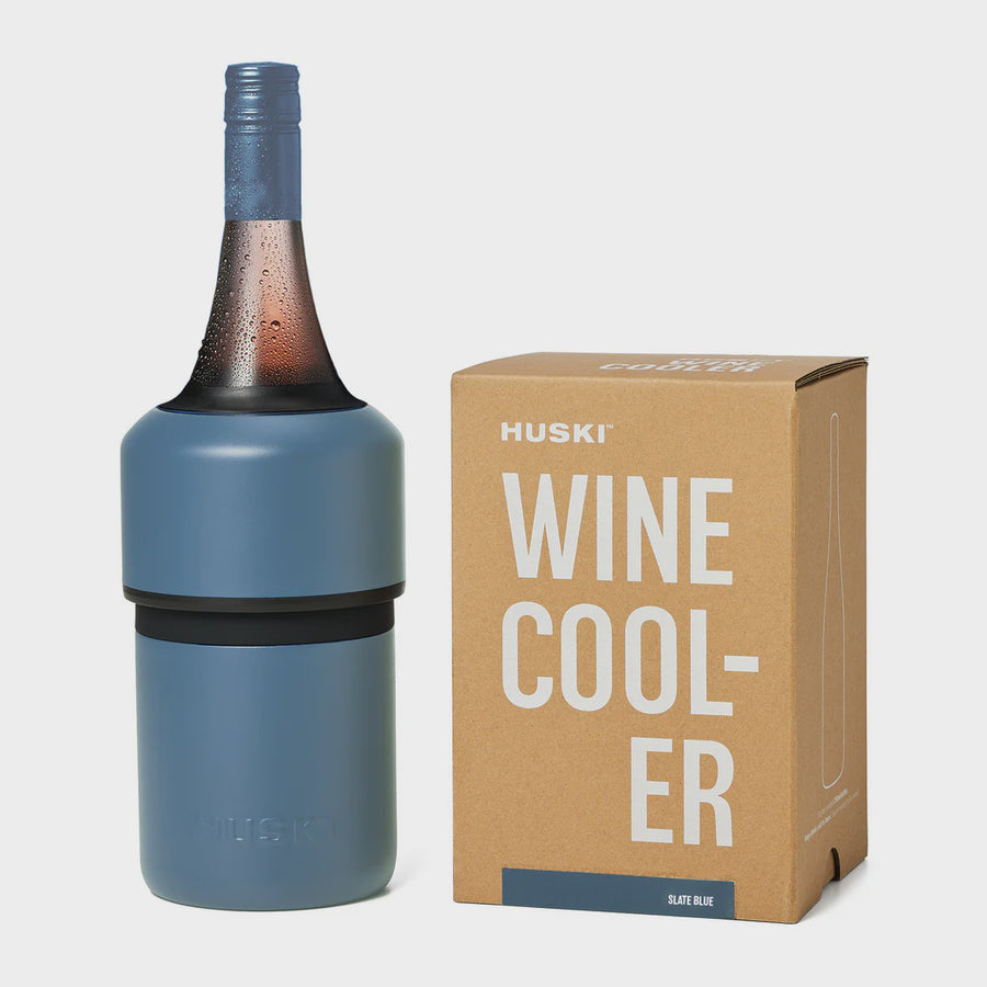 Huski Wine Bottle Cooler - Slate Blue